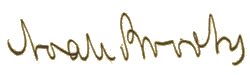 Author signature.