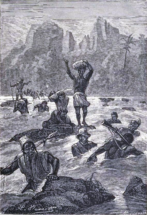 Caillié crossing the Tankisso