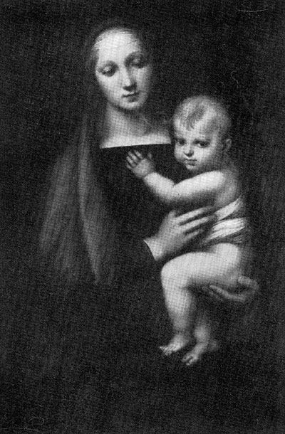 Fig. 10. Madonna del Gran Duca. Raphael. Pitti Palace, Florence