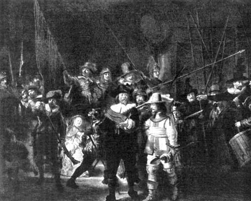 Fig. 15. The Night Watch. Rembrandt. Ryks Museum, Amsterdam