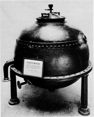 Figure 3.--Gail Borden's vacuum pan of 1853, used to make condensed milk. (Catalog No. 26.)