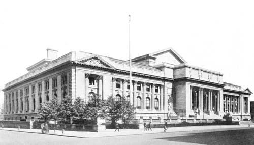 CENTRAL BUILDING THE NEW YORK PUBLIC LIBRARY