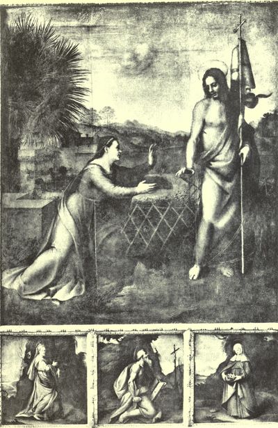 Noli Me Tangere.