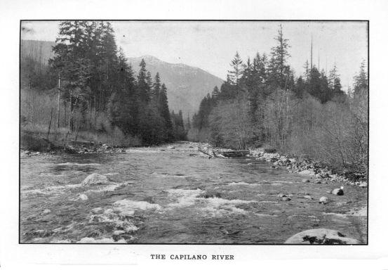 THE CAPILANO RIVER   Bishop & Christie, Photo.