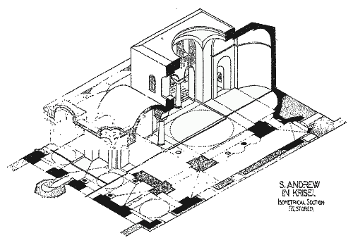 Isometrical Section (restored). 