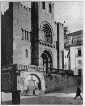 FIG. 19.Coimbra.West Front of Sé Velha.