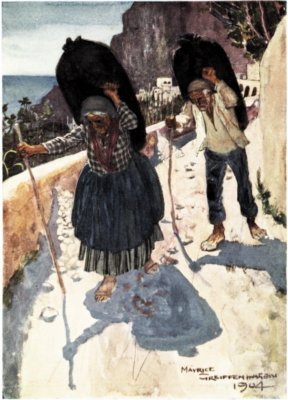 Illustration: Charcoal Carriers, Amalfi