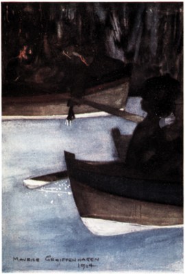 Illustration: IN THE BLUE GROTTO, CAPRI