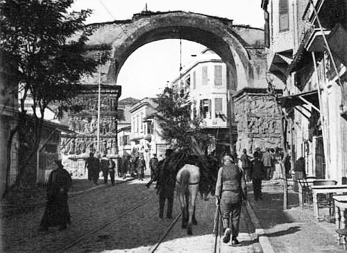 Outside the Citadel, which is mediæval, Salonika is modern and Turkish.