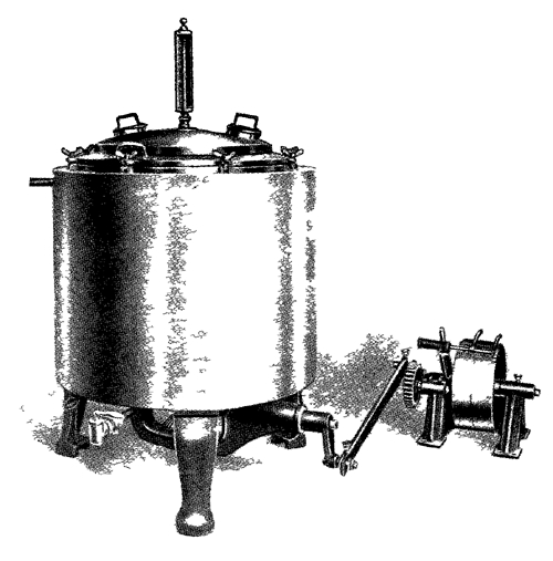 Continuous Apparatus for the Production of Large Quantities of Soured Milk