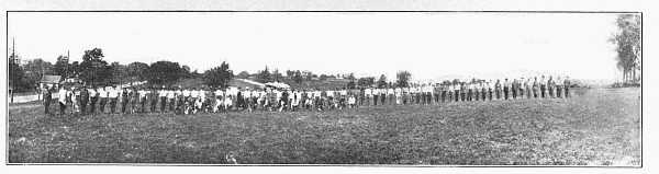 MEMBERS OF 139TH AMBULANCE COMPANY AFTER UNIFORMS WERE ISSUED.