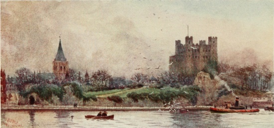 ROCHESTER  CATHEDRAL AND CASTLE