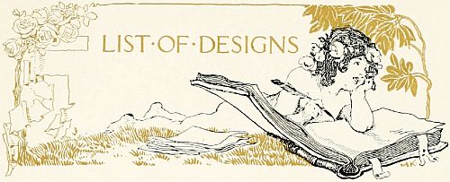 LIST OF DESIGNS