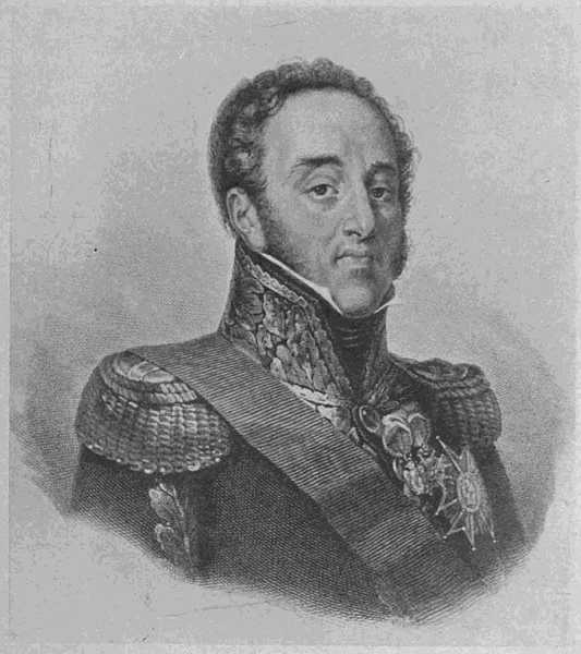 LOUIS GABRIEL SUCHET, DUKE OF ALBUFERA FROM AN ENGRAVING BY POLLET