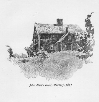 John Alden's House, Duxbury, (1653)