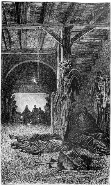 INTERIOR OF A SPANISH POSADA  Page 221