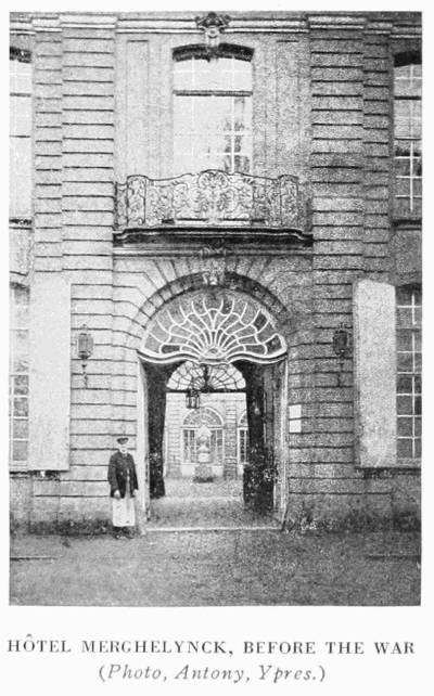 HÔTEL MERGHELYNCK, BEFORE THE WAR (Photo, Antony, Ypres.)