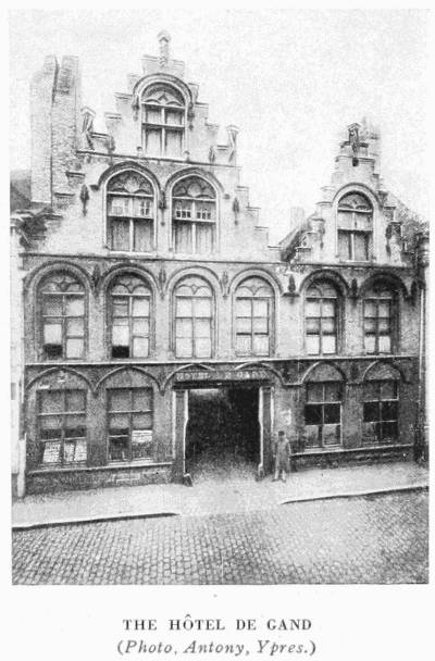 THE HÔTEL DE GAND (Photo, Antony, Ypres.)