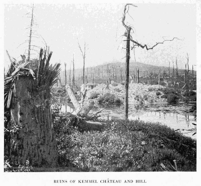 RUINS OF KEMMEL CHÂTEAU AND HILL