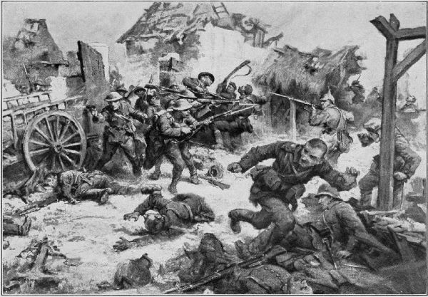 The capture of Sergy.  "The Americans rushed in and fought hand to hand till they cleared the town."