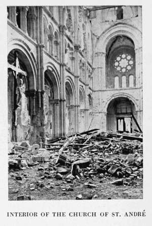 INTERIOR OF THE CHURCH OF ST. ANDRÉ