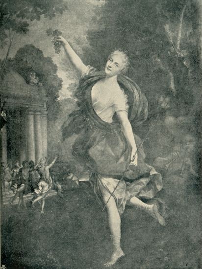 MADEMOISELLE PRÉVOST From the painting by Jean Raoux, in the Musée of Tours