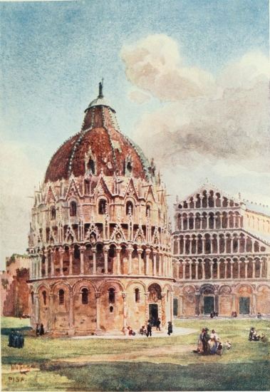 THE BAPTISTERY, PISA