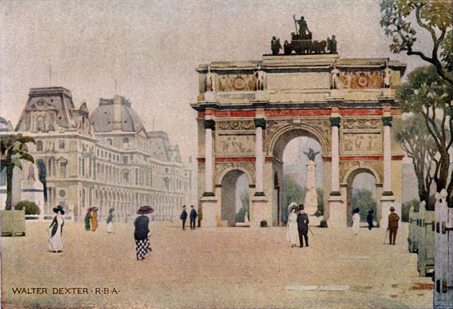 THE ARC DE TRIOMPHE DU CARROUSEL