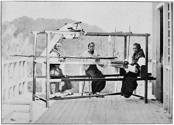 Visayas Women at a Loom.