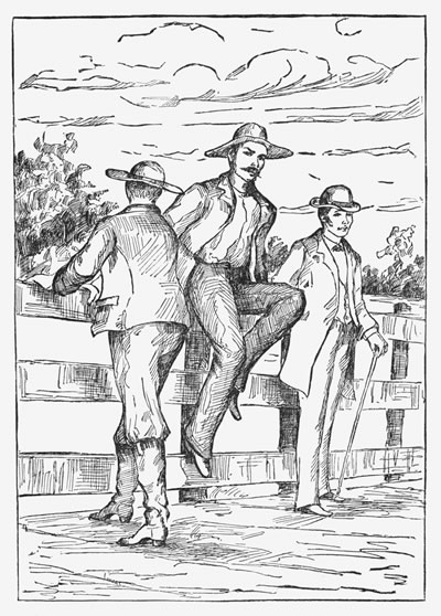 "Look here, Mr. Ireland," expostulated Jim, "ye shouldn't shake a chap that way."—page 59.