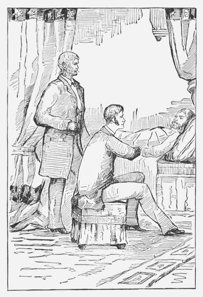 "And so the day came when I sat by Bethel's bedside and held his weak, nerveless hand in my own."—page 386.