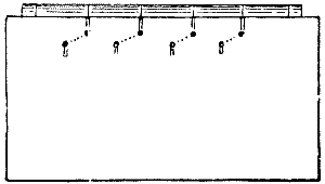 Fig. 58—English style of lacing boards.