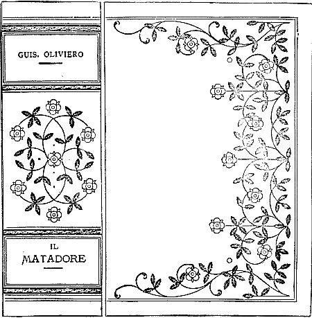 Fig. 81—Cover with laurel motive done in the Düsseldorf Technical School.