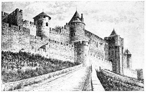 La tour de l'Inquisition, à Carcassonne.