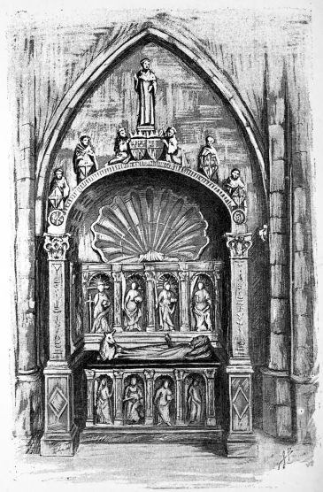 TOMB OF RÉNÉE D'ORLÉANS-LONGUEVILLE.