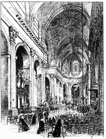 A PROCESSION IN SAINT-SULPICE.