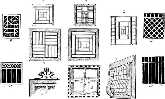 ABLAKRÁCSOK. (185)