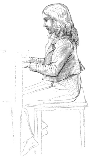 MENDELSSOHN FROM A SKETCH MADE IN HIS YOUTH.