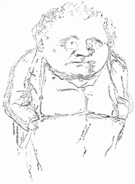 Francis James Child. Caricature from a Pocket Note-Book.