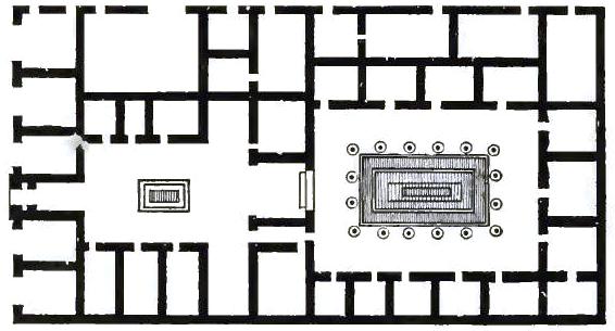 FIGURE 40. PLAN OF HOUSE