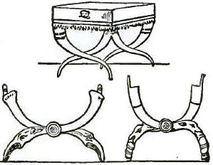 FIGURE 71. CURULE CHAIRS