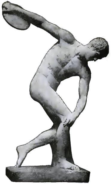 FIGURE 128. DISCUS THROWER