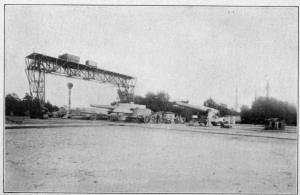 Photograph by Underwood & Underwood, N. Y. PROVING-GROUND OF THE KRUPP WORKS AT ESSEN The guns shown represent types of artillery used in modern warfare on land and sea.