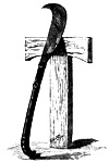 A HINDU SACRIFICIAL KNIFE