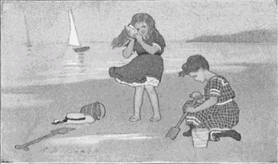 Children on a beach