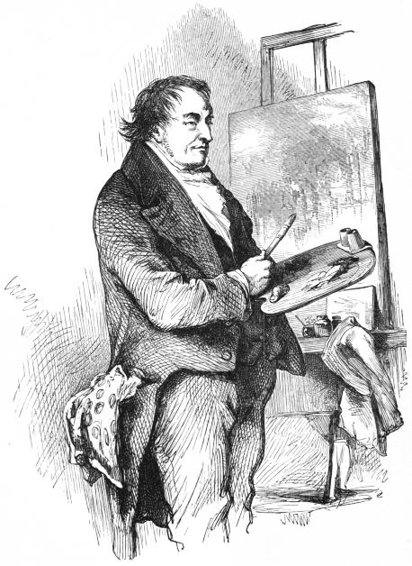 JOSEPH MALLORD WILLIAM TURNER. From a sketch by John Gilbert.