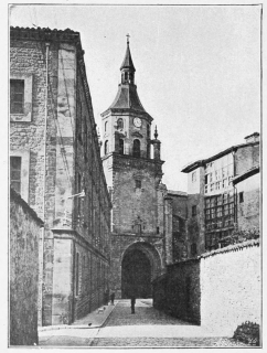 VITORIA Vista exterior de la Catedral vieja.