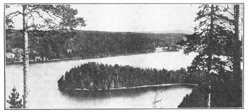 VIEW OF FINNISH LAKE REGION NEAR FAVASTELLIUS