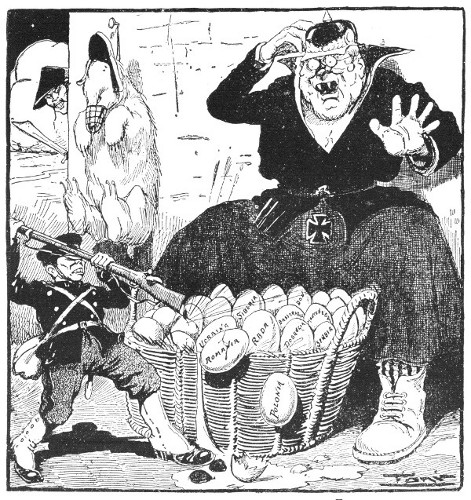 Italian Cartoon, The Yellow Peril