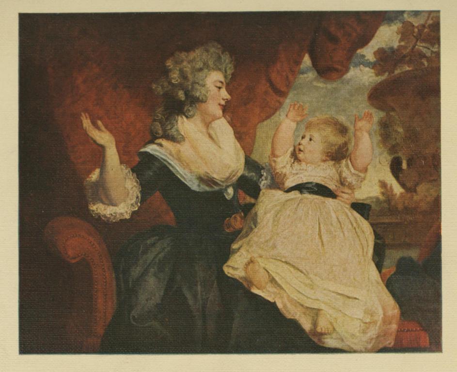 PLATE VIII.—DUCHESS OF DEVONSHIRE AND CHILD.